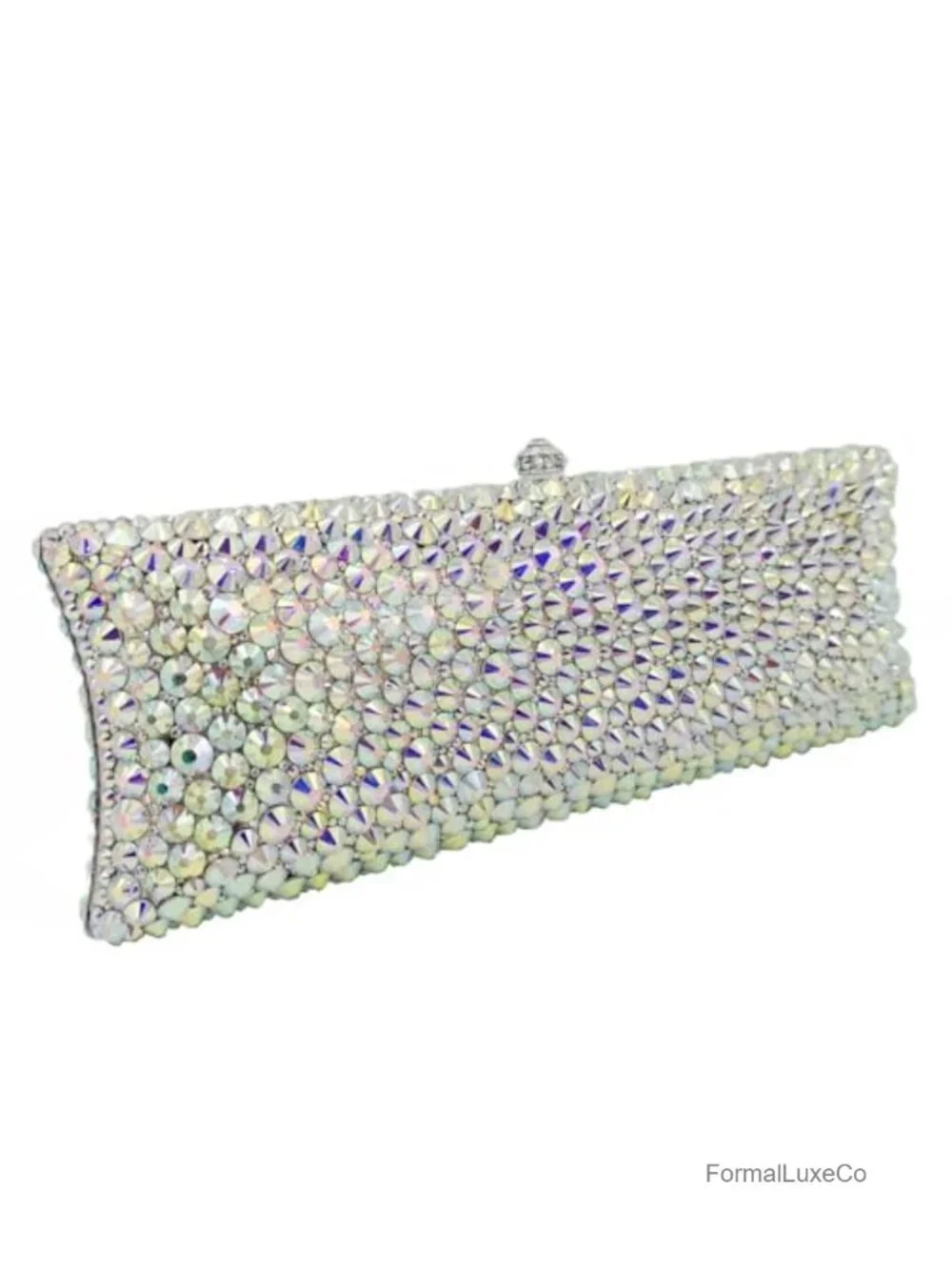 Rhinestone Clutch Bag Evening Minaudiere Crystal Purses for Women Wedding Prom